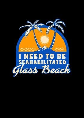 Glass Beach Summer Funny