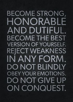 Do Not Give Up On Conquest