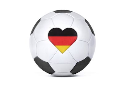 Soccer Ball Love Germany