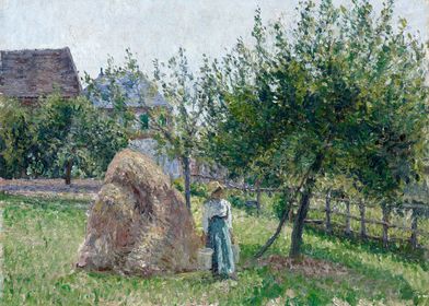 Apple Trees by Pissarro