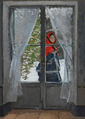 The Red Kerchief Monet