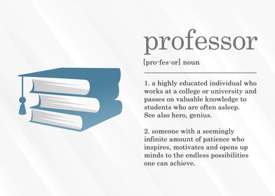 Funny Professor Definition