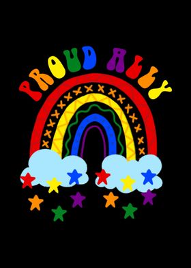 Proud Ally Rainbow