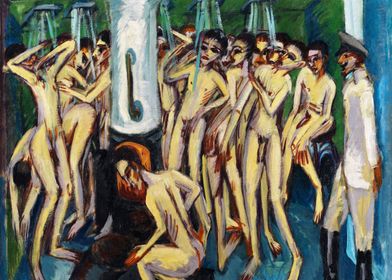 Artillerymen by Kirchner