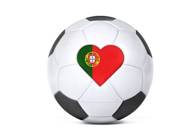 Soccer Ball Love Portugal