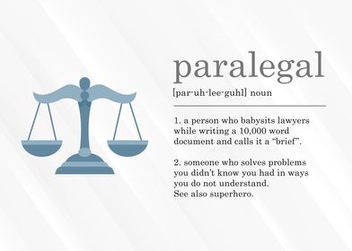 Funny Paralegal Definition