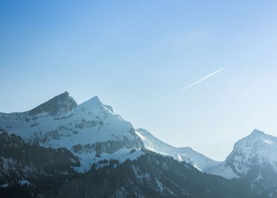 Mountain in switzerland