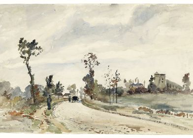 Louveciennes by Pissaro