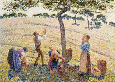 Apple Harvest by Pissarro