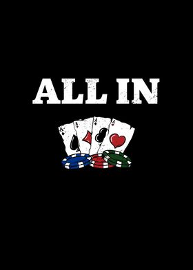 All In Gambler Poker