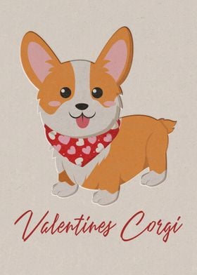 Valentines Corgi