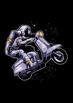 Astronaut Biker