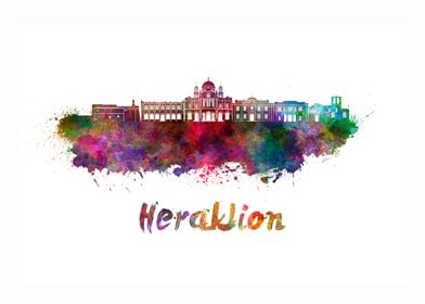 Heraklion skyline