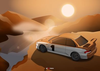 Sunset Impreza