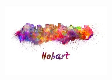 Hobart skyline