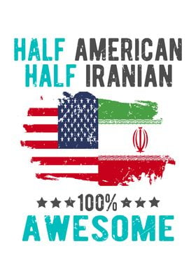 Half American Half Iranian