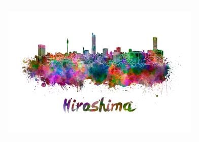 hiroshima skyline