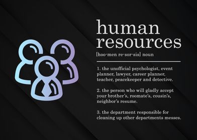 Human Resources Definition