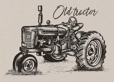 Old tractor