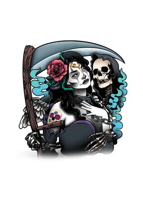 Scythe Dia De Los Muertos