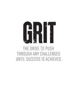 Grit Hustle Motivation