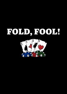 Fold Fool Card Games Funny