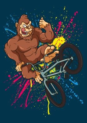 Funny Gorilla BMX Bike