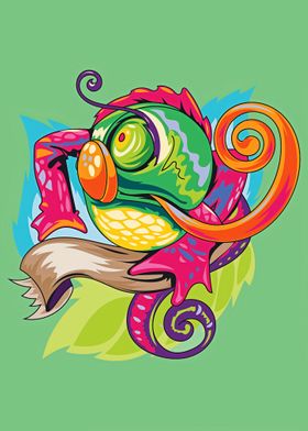 Colorful Chameleon