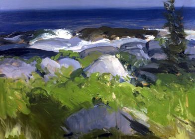 Vine Clad Shore Monhegan 