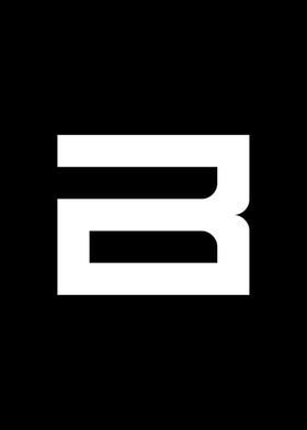 Tesla Font Letter B