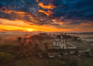 Sunset in Ukraine