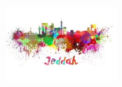 Jeddah skyline