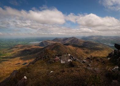 Scenic mountain scape