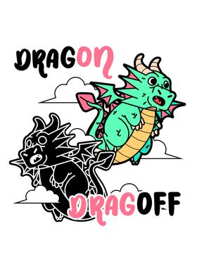 funny fly Dragon Dragoff