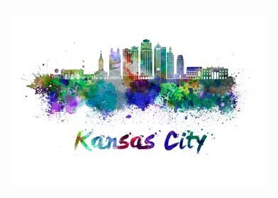 Kansas city skiline