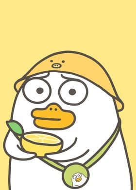 Cute Lemon Duck