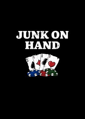 Junk on Hand Poker Card