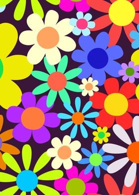 Sixties Retro Florals