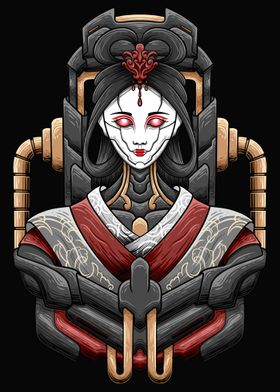 Mecha Geisha 06