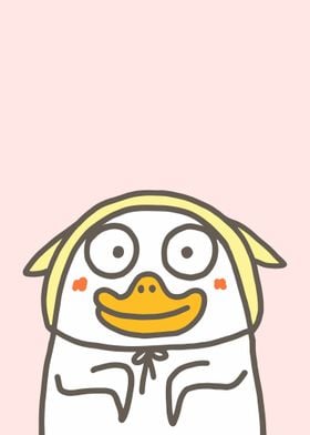 Cute Duck Lemon Hat