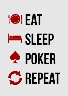 eat sleep poker repeat