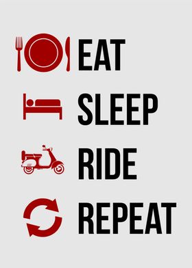 eat sleep ride repeat