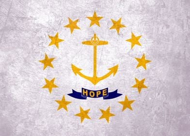 Flag of Rhode Island