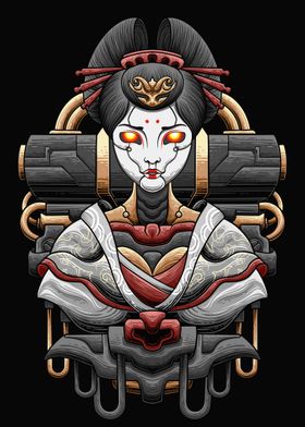 Mecha Geisha 04