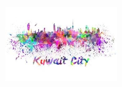 Kuwait city skyline