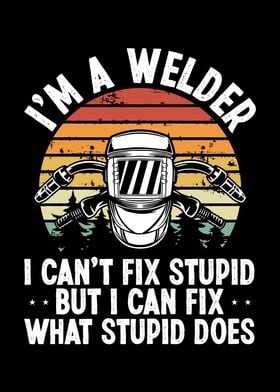 A welder cant fix stupid r