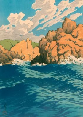 Ukiyo e Hachinohe Same