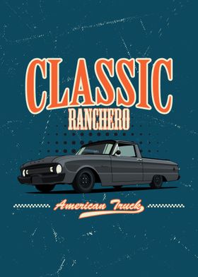 Classic truck ranchero