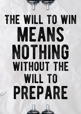 Will To Prepare