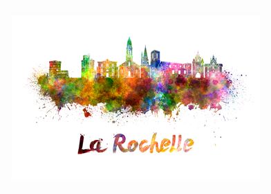 La rochelle skyline